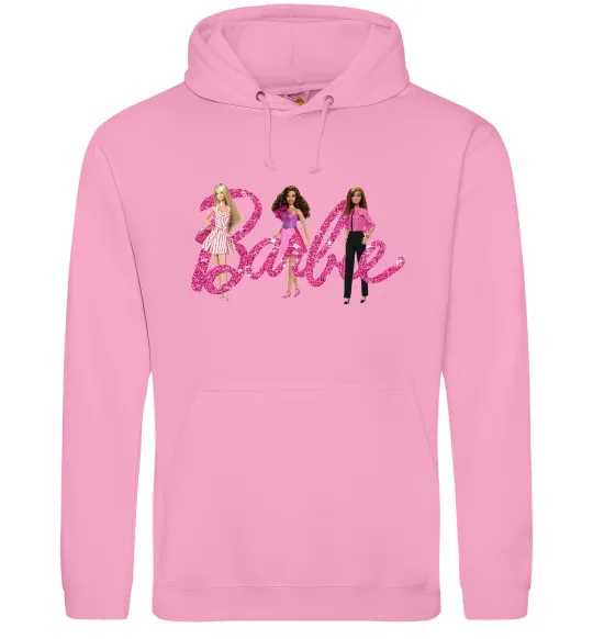 Женская толстовка (худи) Ляльки Барбі Розовый фото