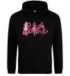 Жіноча толстовка (худі) Ляльки Барбі Чорний фото