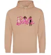 Жіноча толстовка (худі) Ляльки Барбі Пісочний фото