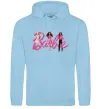 Женская толстовка (худи) Ляльки Барбі Голубой фото