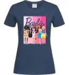 Жіноча футболка Barbie dolls mattel Темно-синій фото