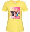 Жіноча футболка Barbie dolls mattel Лимонний фото