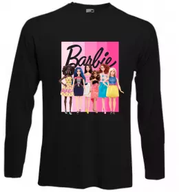 Лонгслив Barbie dolls mattel Черный фото