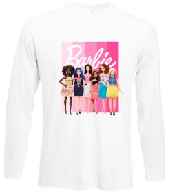 Лонгслив Barbie dolls mattel Белый фото