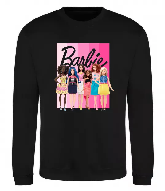 Свитшот Barbie dolls mattel Черный фото