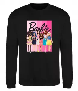 Свитшот Barbie dolls mattel Черный фото