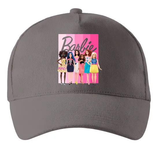 Кепка Barbie dolls mattel Серый фото