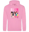 Жіноча толстовка (худі) Barbie dolls mattel Рожевий фото