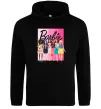 Женская толстовка (худи) Barbie dolls mattel Черный фото