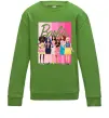 Детский Свитшот Barbie dolls mattel Лаймовый фото