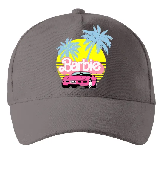 Кепка Barbie car Серый фото