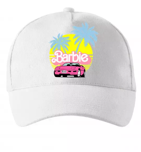 Кепка Barbie car Білий фото