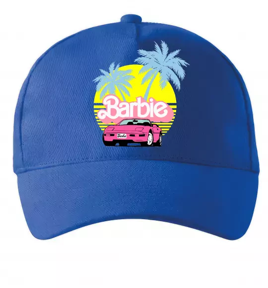 Кепка Barbie car Яскраво-синій фото