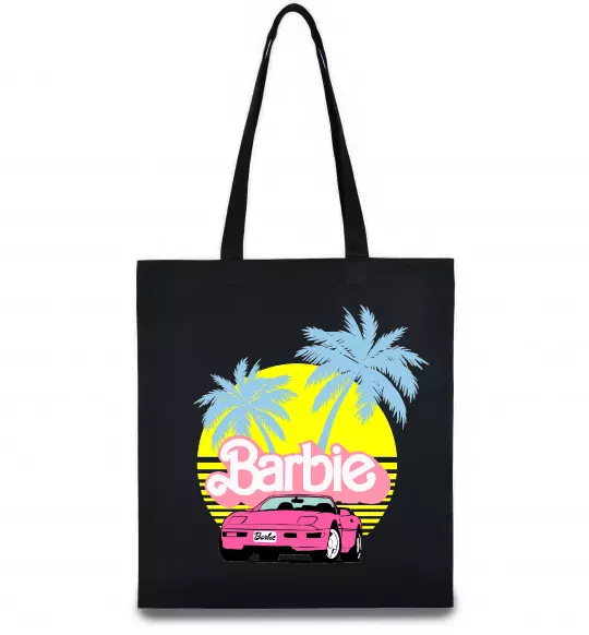 Эко-сумка Barbie car Черный фото
