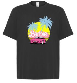 Футболка Оверсайз Barbie car