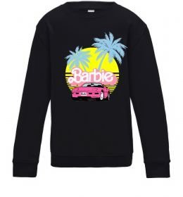Детский Свитшот Barbie car