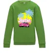Детский Свитшот Barbie car Лаймовый фото