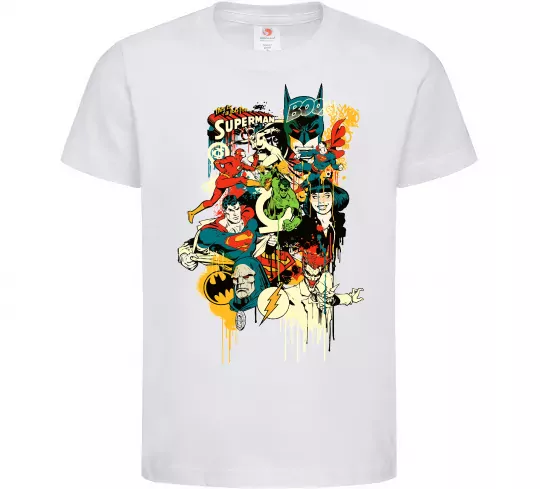 Детская футболка This is a job for superman Белый фото