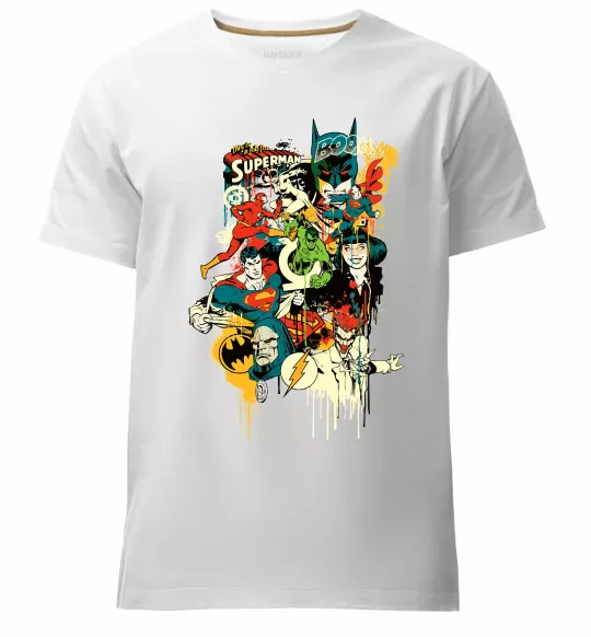 Мужская премиум футболка This is a job for superman Белый фото