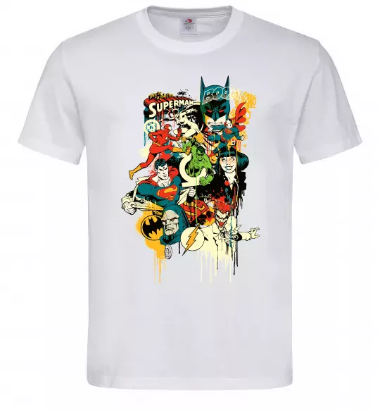 Мужская футболка This is a job for superman Белый фото