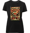 Жіноча преміум футболка Justice league Чорний Жіноча преміум футболка Justice league Чорний фото