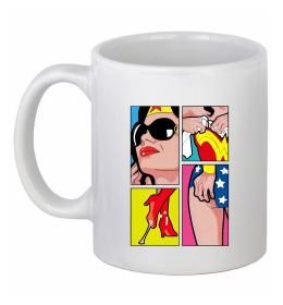 Чашка керамическая Wonder woman