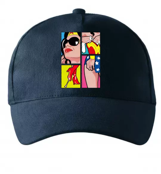 Кепка Wonder woman Темно-синий фото