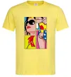Чоловіча футболка Wonder woman Лимонний фото