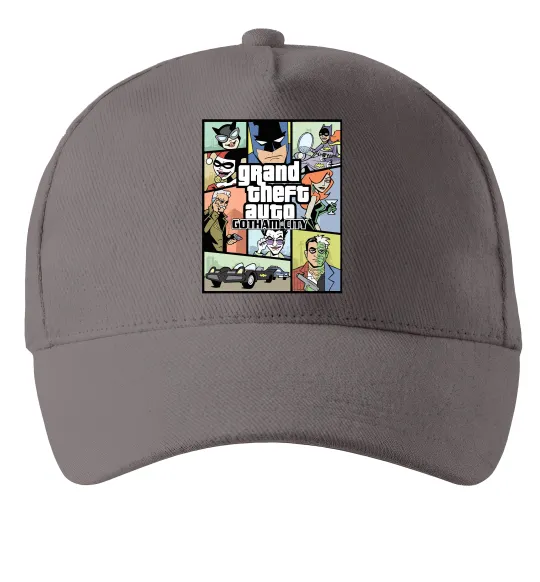 Кепка GTA Gotham City Серый фото