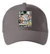 Кепка GTA Gotham City Серый фото