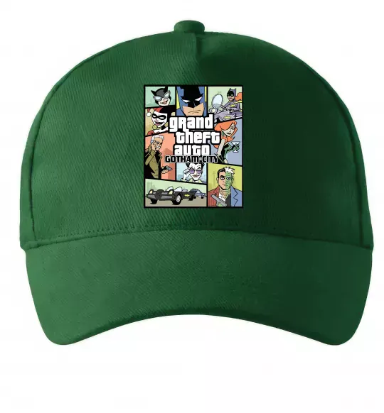 Кепка GTA Gotham City Темно-зелений фото
