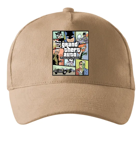Кепка GTA Gotham City Песочный фото