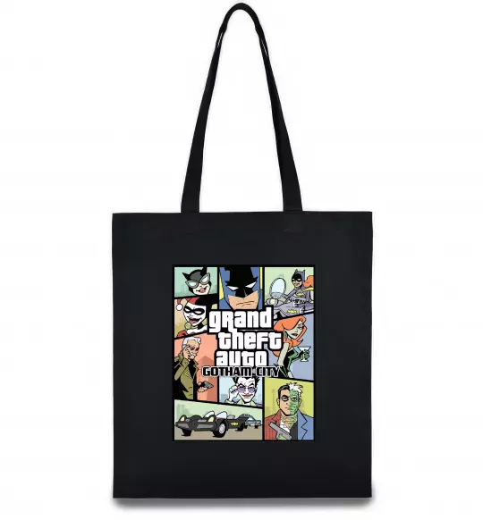 Эко-сумка GTA Gotham City Черный фото