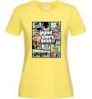 Жіноча футболка GTA Gotham City Лимонний фото