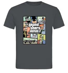 Мужская футболка Бетмен веселий Ярко-синий фото