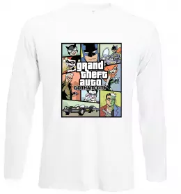 Лонгслів GTA Gotham City Білий фото