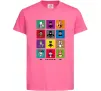 Детская футболка Gotham Ярко-розовый фото