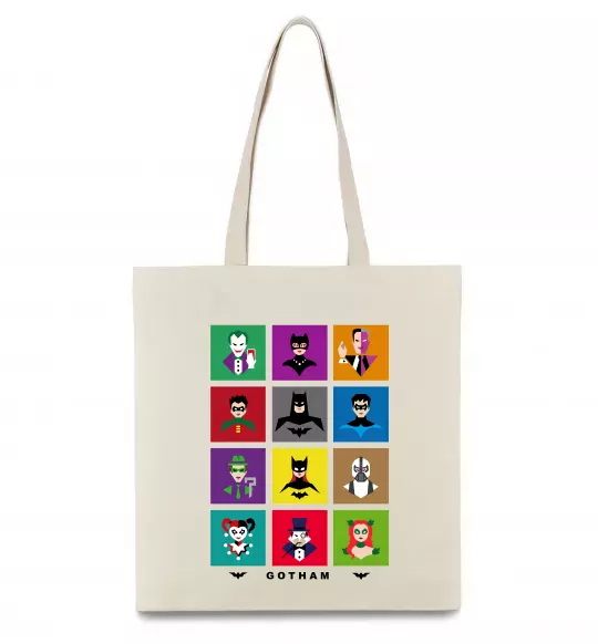 Эко-сумка Gotham Бежевый фото