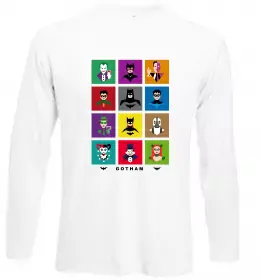 Лонгслів Gotham Білий фото