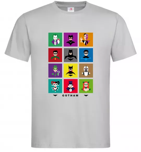 Мужская футболка Gotham Серый фото