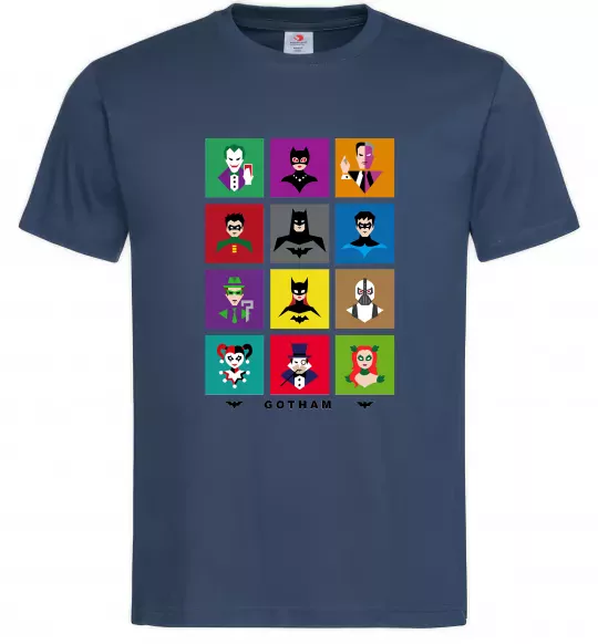 Мужская футболка Gotham Темно-синий фото