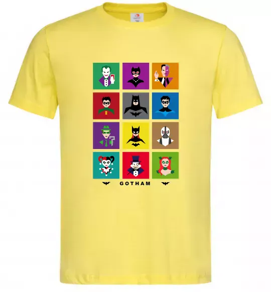 Мужская футболка Gotham Лимонный фото