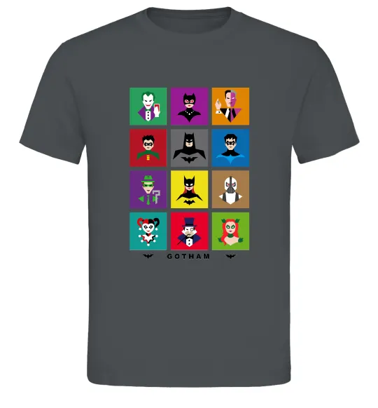 Мужская футболка Gotham Графит фото