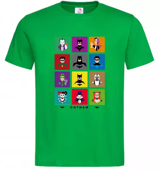 Мужская футболка Gotham Зеленый фото
