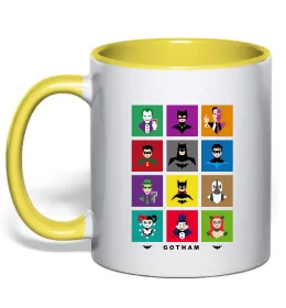 Чашка с цветной ручкой