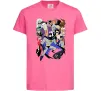 Детская футболка Готем персонажі Ярко-розовый фото