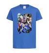 Дитяча футболка Готем персонажі Яскраво-синій фото