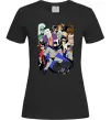 Жіноча футболка Готем персонажі Чорний фото