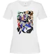 Жіноча футболка Готем персонажі Білий фото