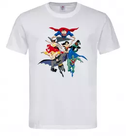 Мужская футболка Зелений ліхтар лого біле Зеленый фото